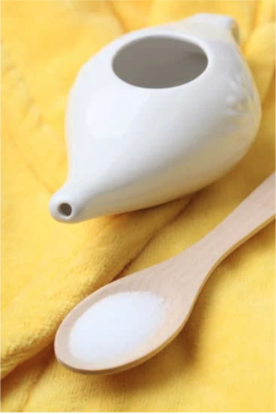 Saline nasal neti pot