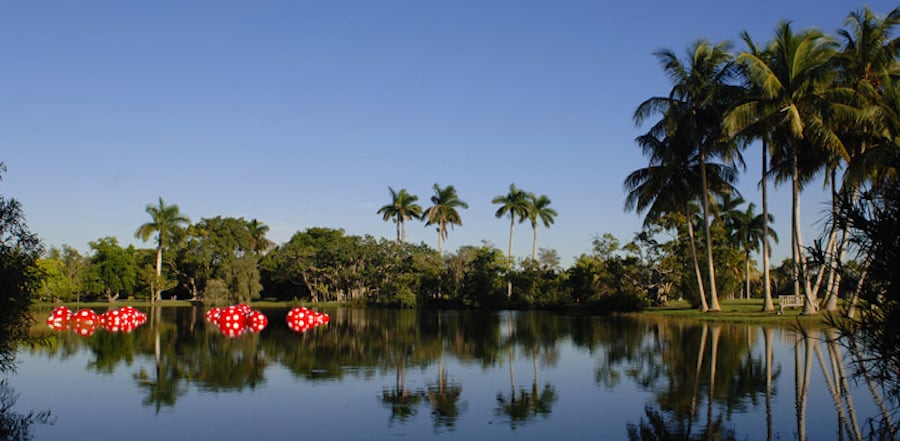 The Fairchild Tropical Botanic Garden in Coral Gables, Florida 