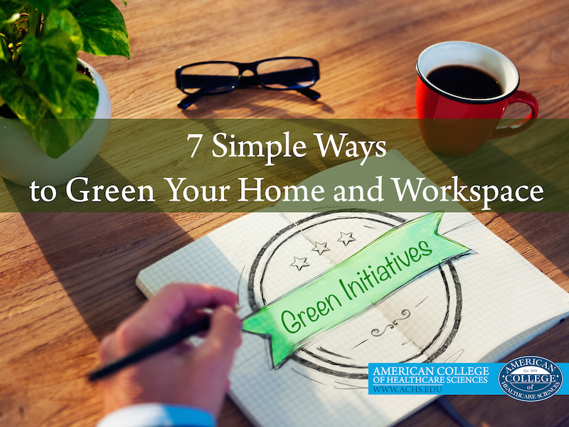 Greener is Healthier: 7 Simple Ways to Green Your Home and Workspace
