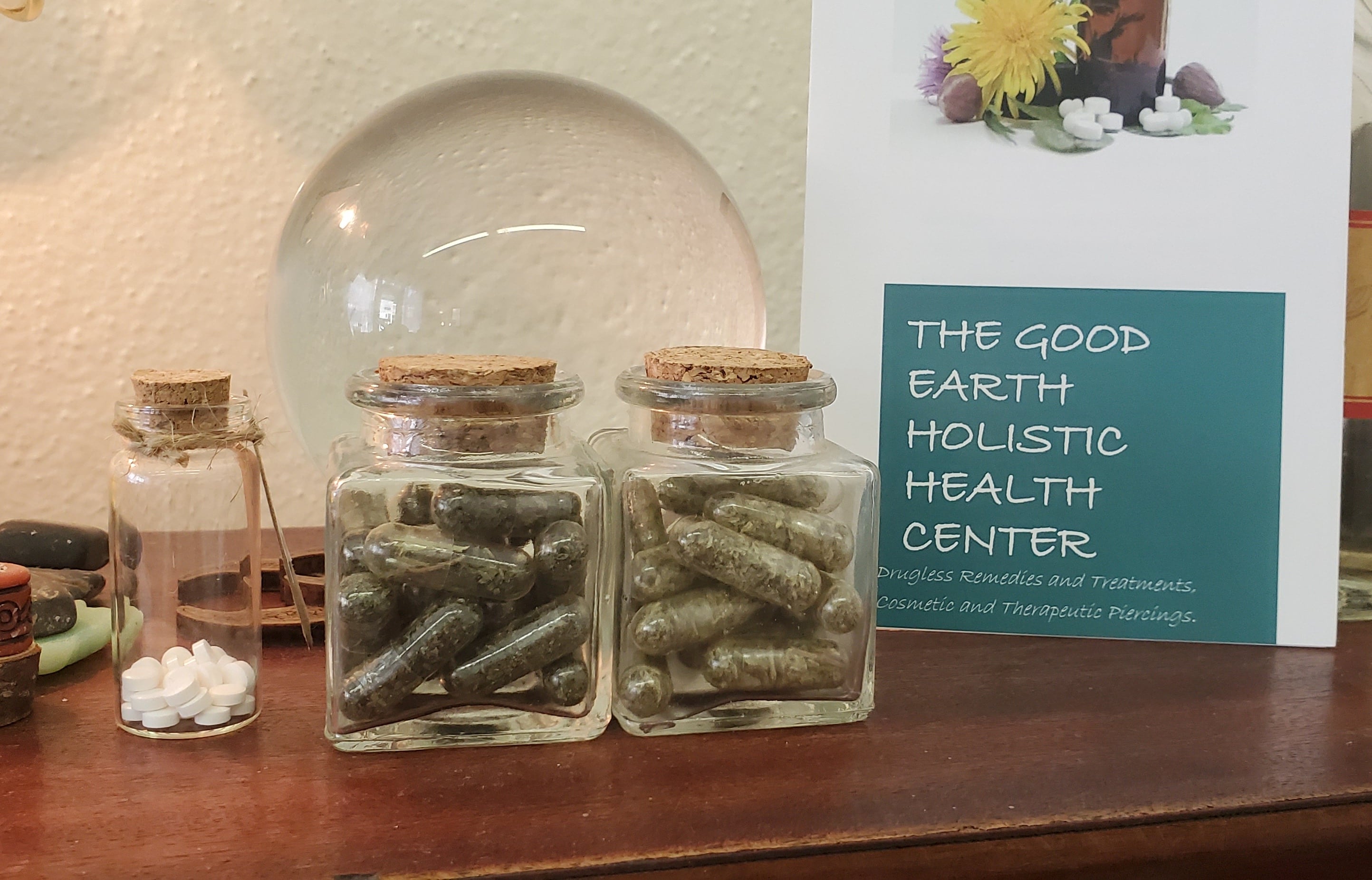 The Good Earth Holistic Health Center herbal capsules