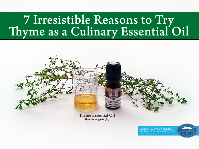 7 Irresistible Reasons to Try Thyme as a Culinary Essential Oil 