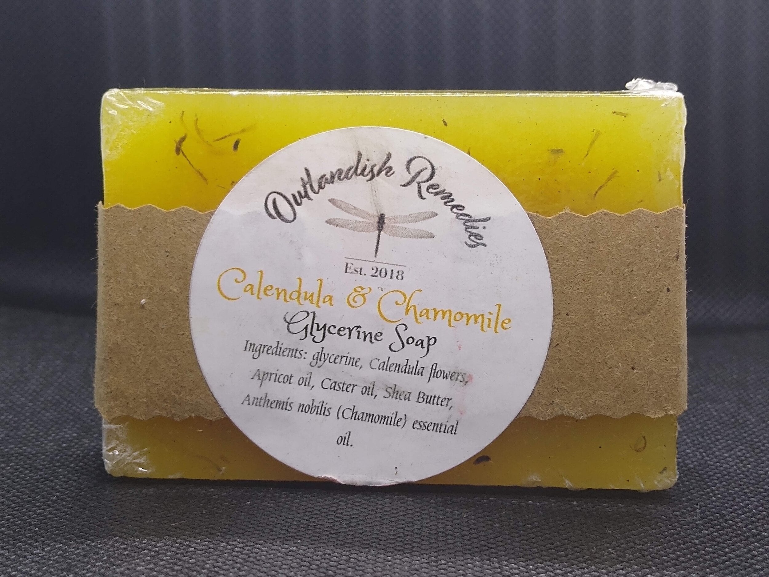 ashley carpenter calendula chamomile soap