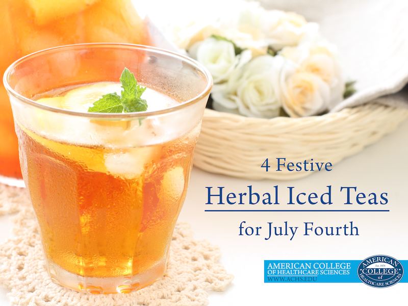 4 Festive Herbal Iced Teas for July Fourth