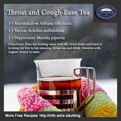 throat and cough tea