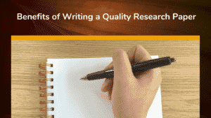 main importance of having a well written research paper