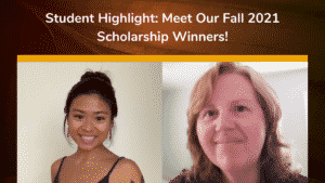 fall 2021 scholarship winners