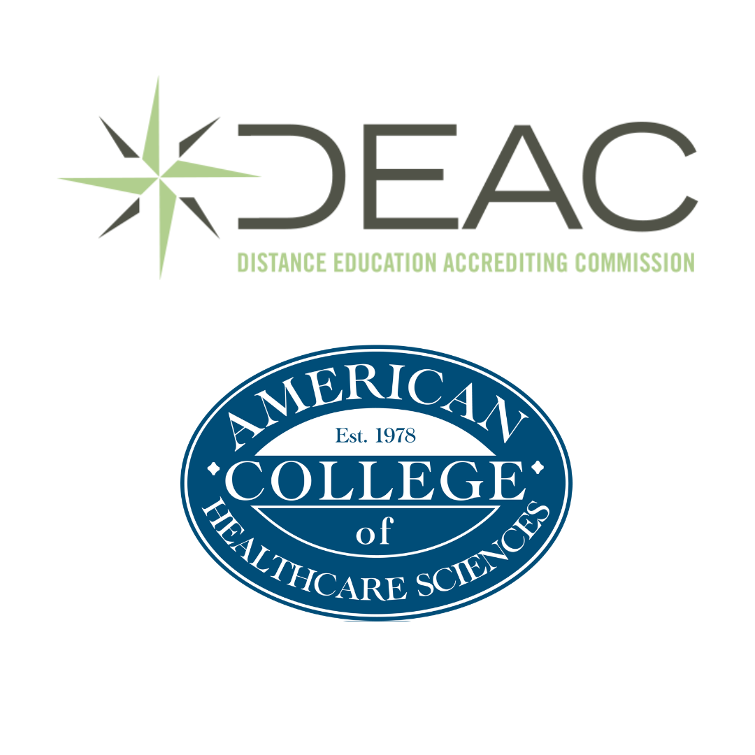 DEAc and ACHS logos displayed