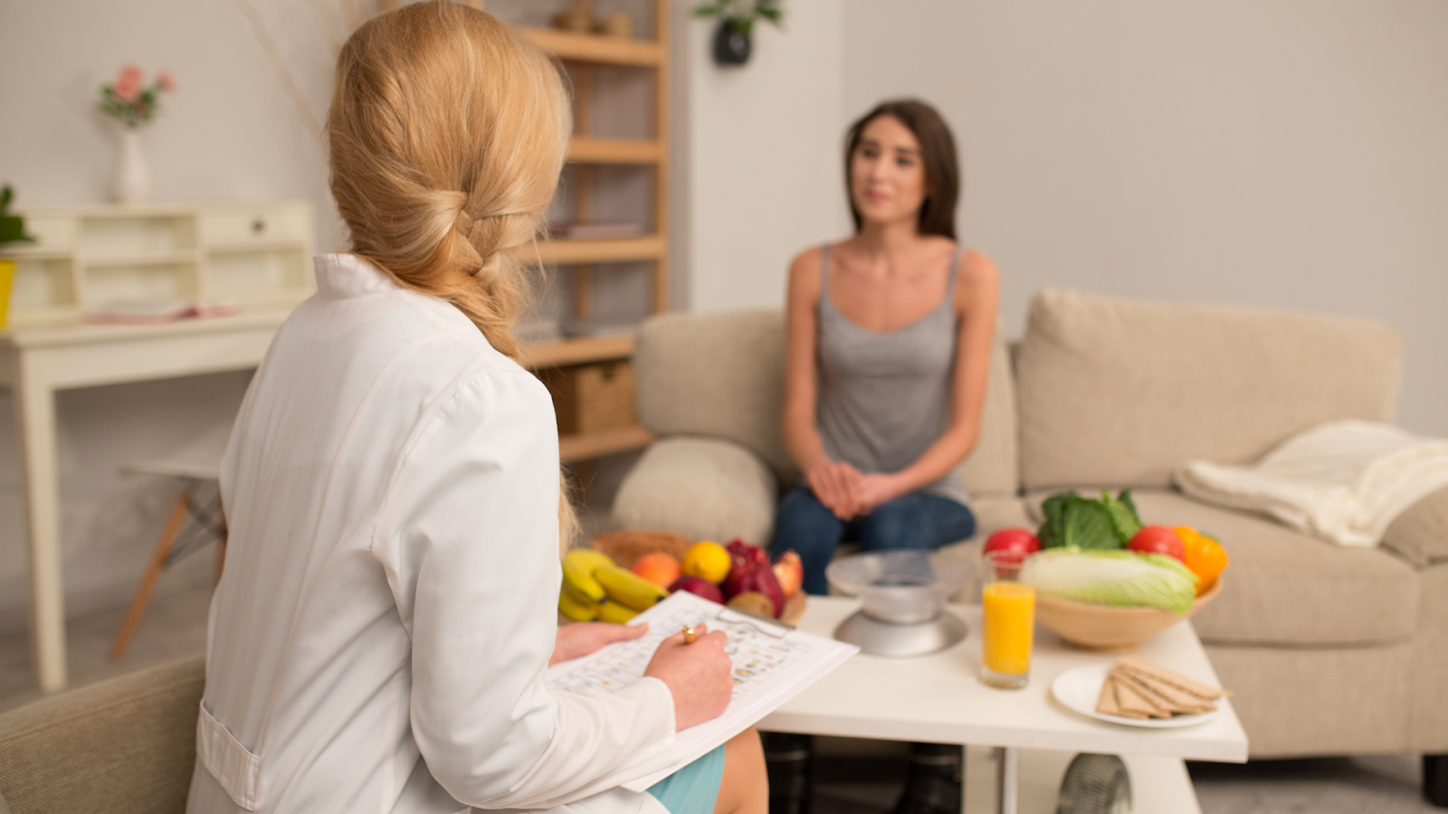 woman mental health professional