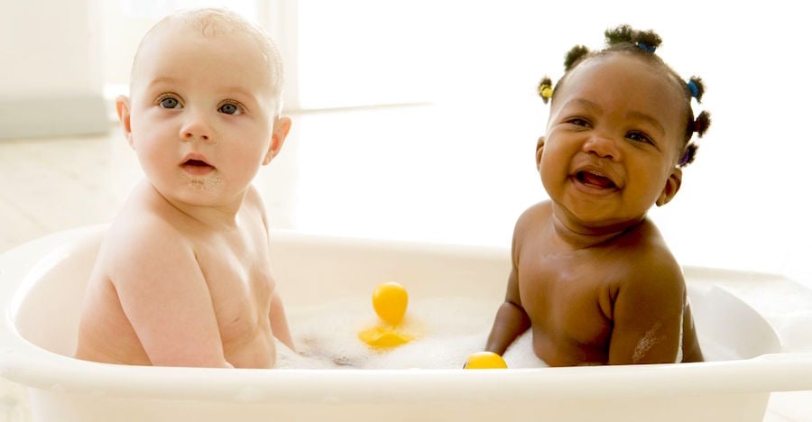 herbal baby bath