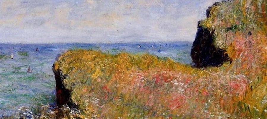 Monet Edge of Cliff