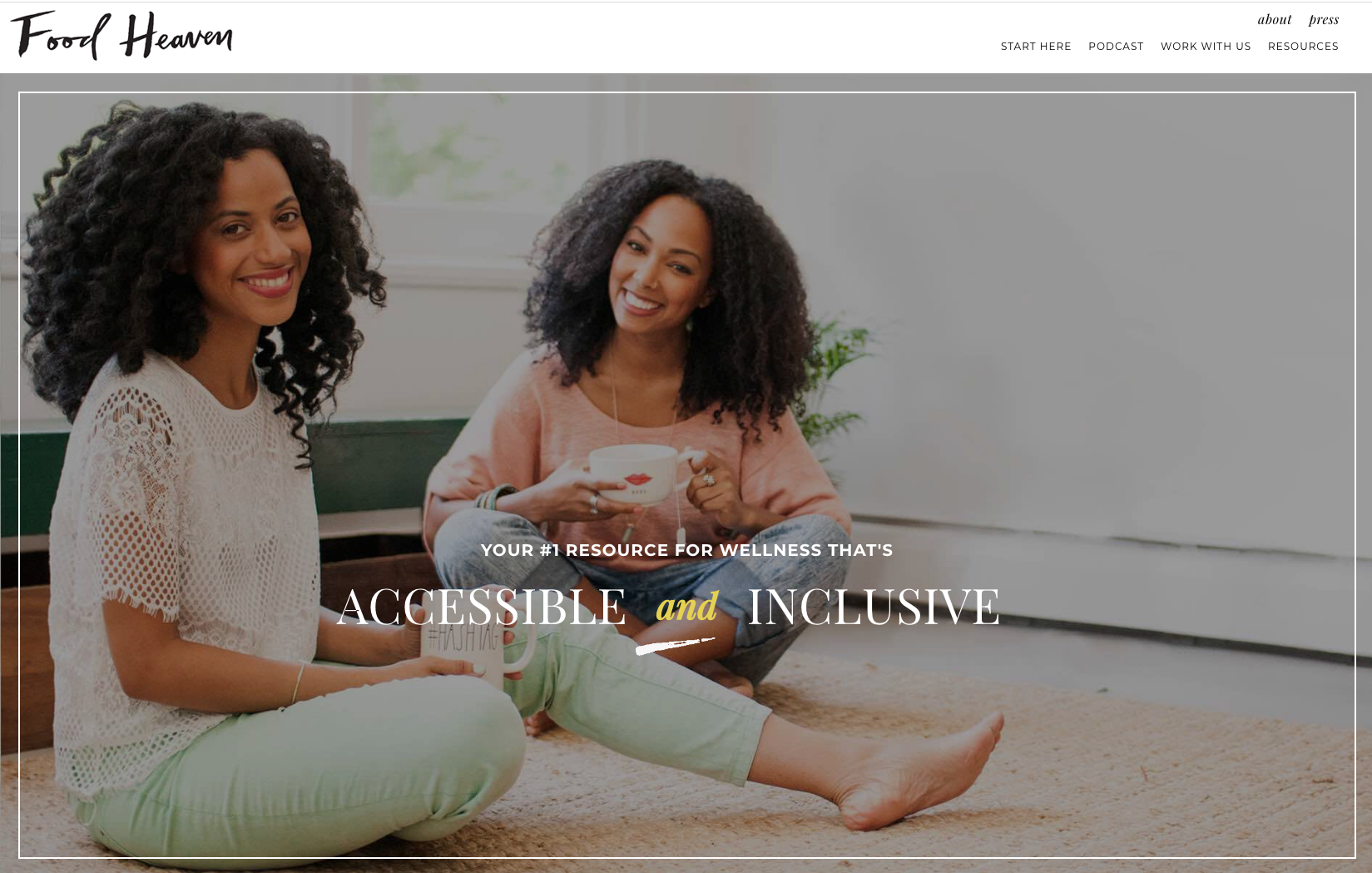 Food Heaven Website
