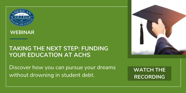 graduation cap college funding options webinar recording link