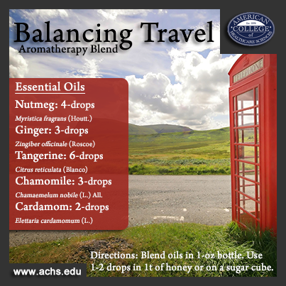 travel essential oils