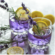 Lavender Blue Bliss Mocktail