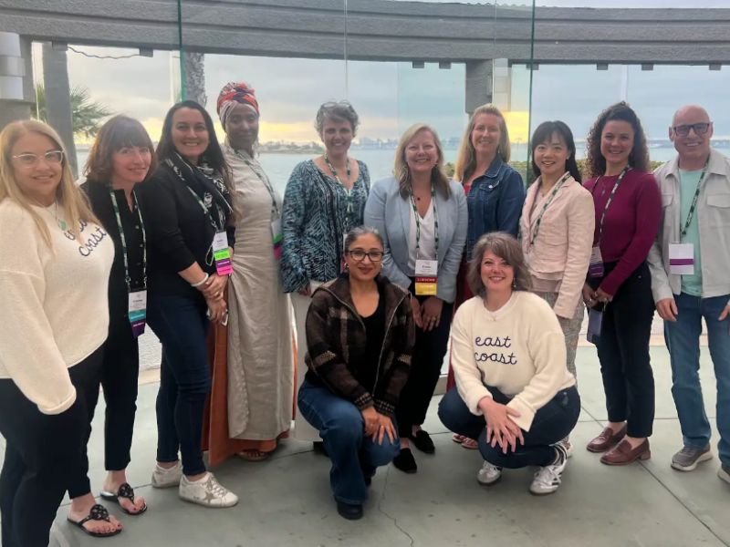 A group of ACHS faculty, staff, and students at HealCon 2025