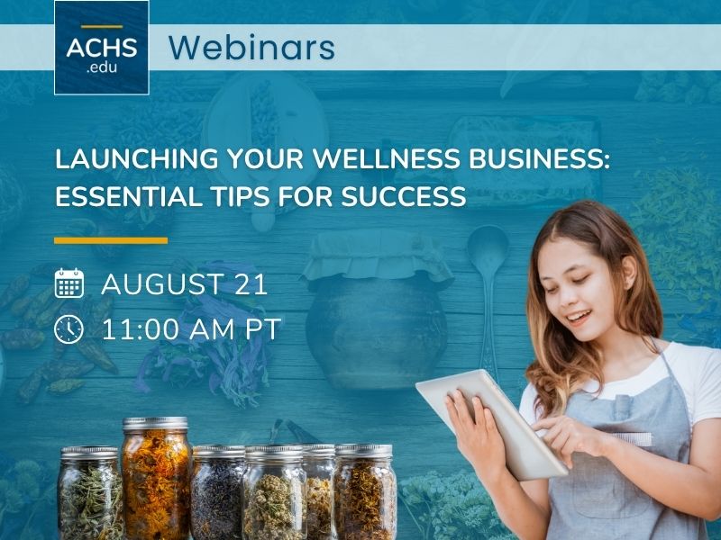 Launching Your Wellness Business Essential Tips for Success webinar