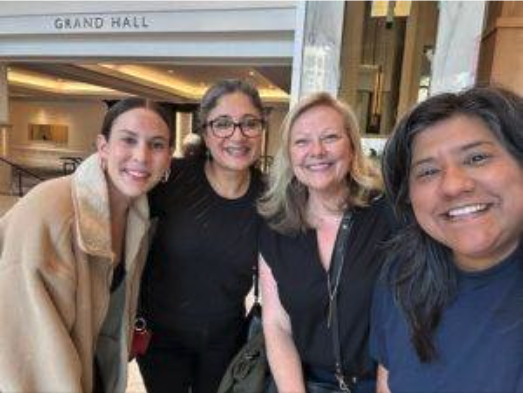 Ashley Chou, Prisca Bermudez, Tracey Abell, and Tiffany Rodriguez