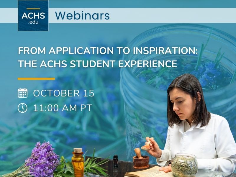 From Application to Inspiration The ACHS Student Experience (1)