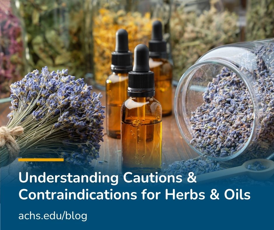 lavender flowers and bottles of essential oils