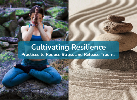 Woman doing yoga and meditation stones