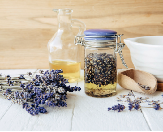 Lavender infused oil