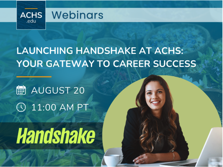 Launching Handshake at ACHS webinar