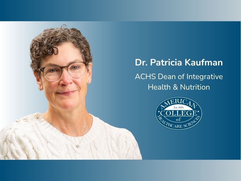 Dean Patricia Kaufman on Integrative Health Careers