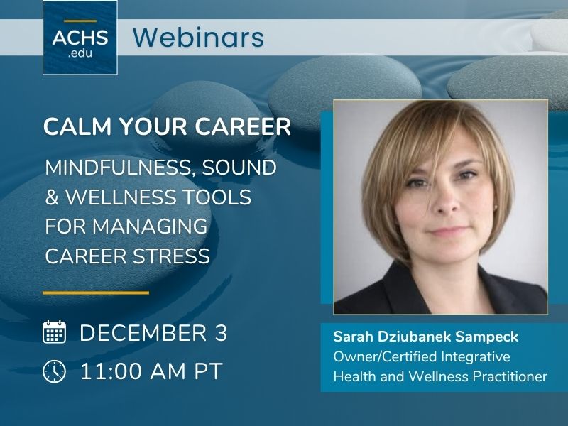 Learn mindfulness, breathwork, sound bowls, and wellness strategies to manage career stress, support well-being, and navigate career growth with greater calm.