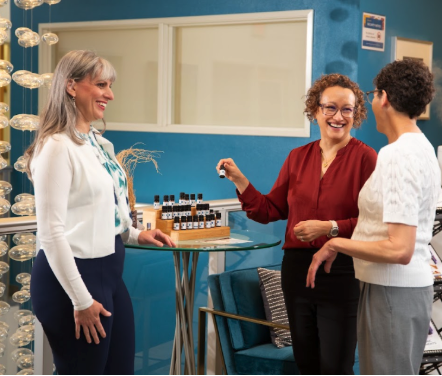 ACHS Deans Amanda Lattin, Judith Thompson, and Patricia Kaufman