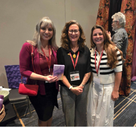 Amanda Lattin at an aromatherapy conference